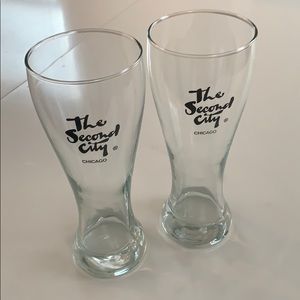 Second City Pilsner Glass set